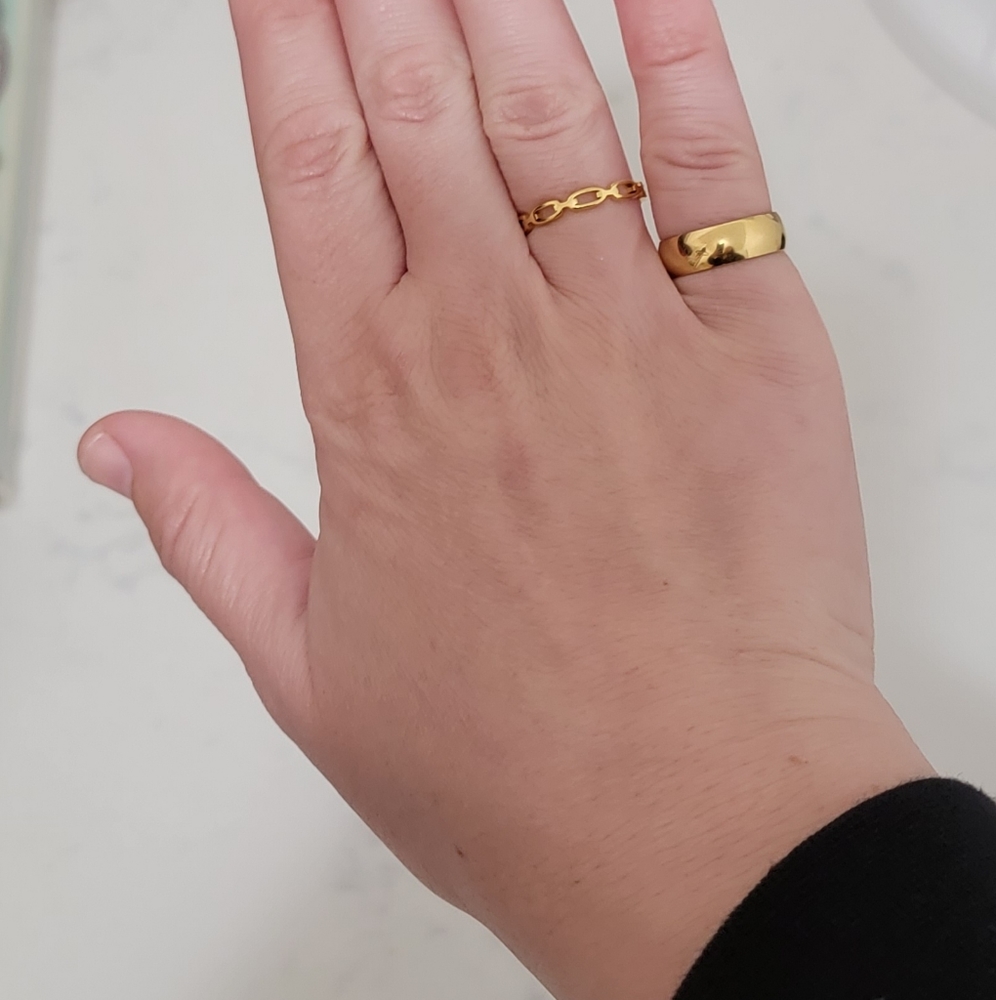 New Gold ring multiple sizes